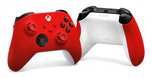 Xbox Wireless Controller červený - ovladač