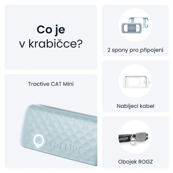 Tractive GPS CAT Mini, Mentolová