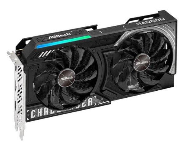 ASRock VGA AMD Radeon RX 9060 XT Challenger 8GB OC, RX 9060 XT, 8GB GDDR6, 2xDP, 1xHDMI