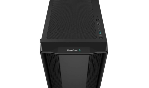 DEEPCOOL Case CC560 V2, ATX, Průhledná bočnice, 4x120mm ventilátor, černá