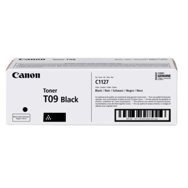Toner CANON 3020C006, T09BK černý (7 600 stran)