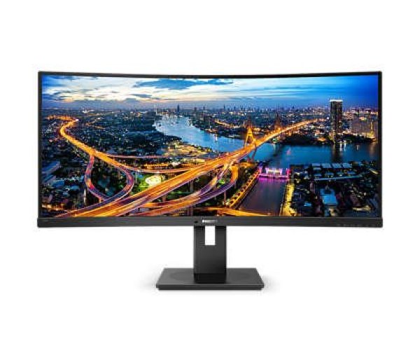 Philips MT VA LED 345B1C/00 - VA panel, 3440x1440, 2xHDMI, DP, USB, repro, nast vyska, zakriven