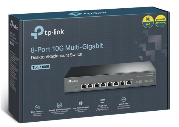 TP-Link switch TL-SX1008 (8x10GbE)