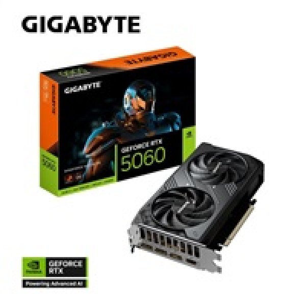 GIGABYTE VGA NVIDIA GeForce RTX 5060 WINDFORCE MAX OC 8G, 8G GDDR7, 3xDP, 1xHDMI?v=1755466814