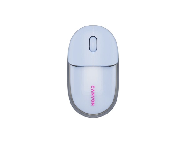 CANYON mouse OnClick 24 BT/ Wireless Transparent/Blue