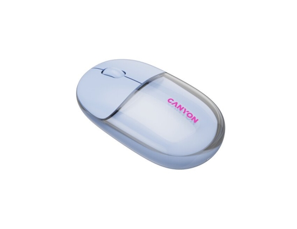 CANYON mouse OnClick 24 BT/ Wireless Transparent/Blue