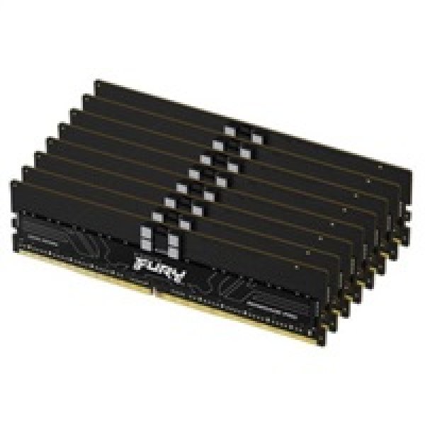 BAZAR KINGSTON DIMM DDR5 256GB (Kit of 8) 6400MT/s CL32 ECC 2Rx8 FURY Renegade Pro EXPO (ROZBALENO, PLNÁ ZÁRUKA)