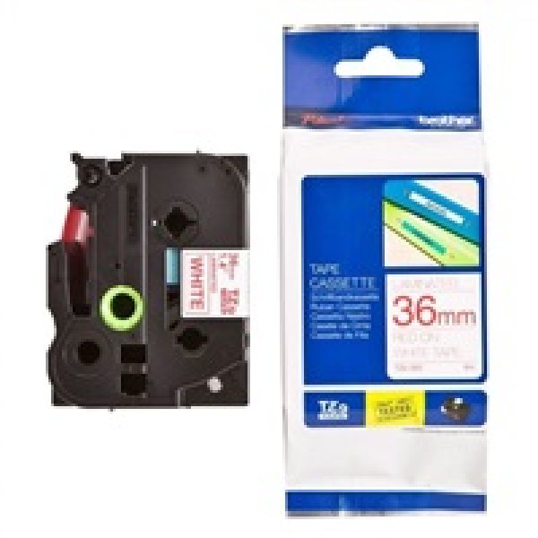 Brother TZe-262 - Červená na bílé - Role (3,6 cm x 8 m) 1 kazeta/y lamino páska - pro P-Touch PT-3600, 550, 9200, 9400, 9500, 9600, 9700, 9800, D800, P900, P950