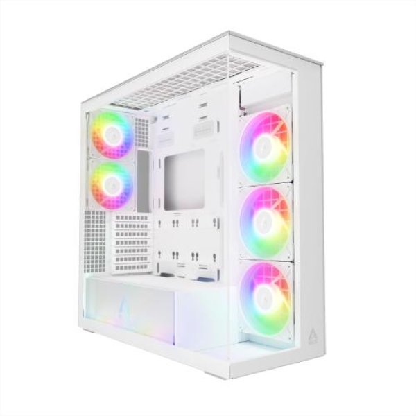 ARCTIC case Xtender Tower, transparent window, white