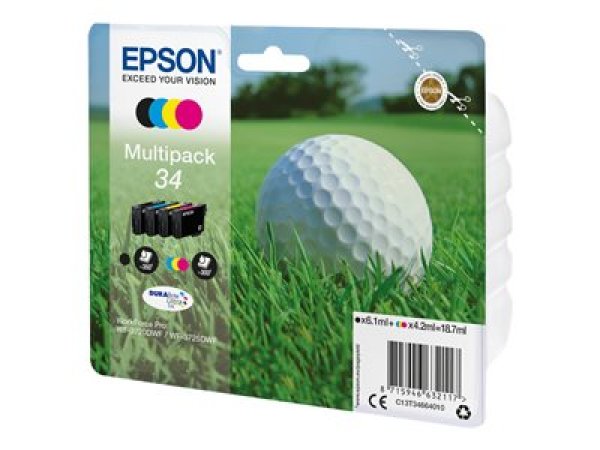 Náplň Epson 34, C13T34664020 CMYK multipack blistr s RF / akustickým alarmem ?v=1750226402