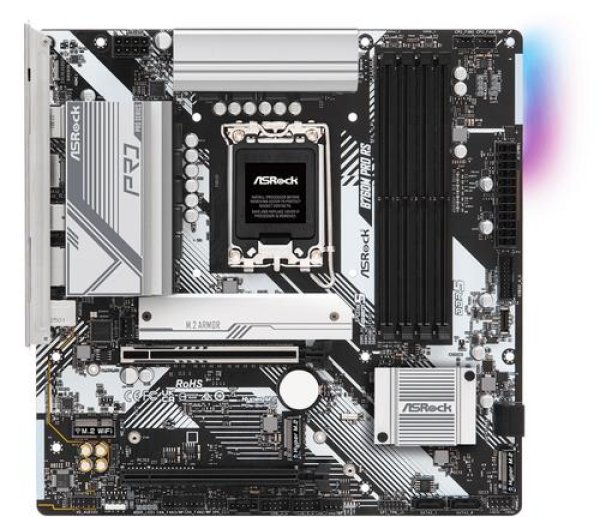 ASRock MB Sc LGA1700 B760M PRO RS, Intel B760, 4xDDR5, 1xDP, 1xHDMI, mATX