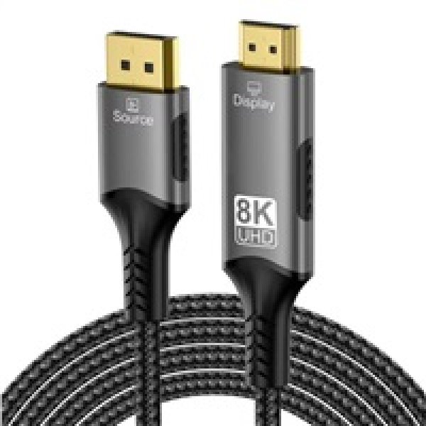 PremiumCord DisplayPort 1.4 na HDMI2.1  kabel pro rozlišení 8K@60Hz,4K@144Hz, 2m?v=1762814402