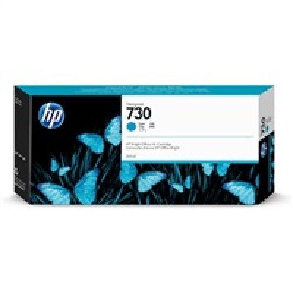 Náplň HP 730, P2V68A azurová (300 ml)