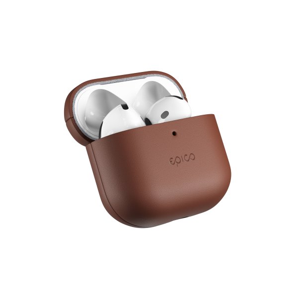 Epico kožené pouzdro pro AirPods 4/4 s ANC - hnědá?v=1755466814