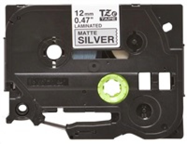 Páska Brother TZE-M931, černá/stříbrná metalická, 8m, 12mm