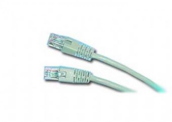 GEMBIRD kabel patchcord Cat5e UTP 1m, šedý