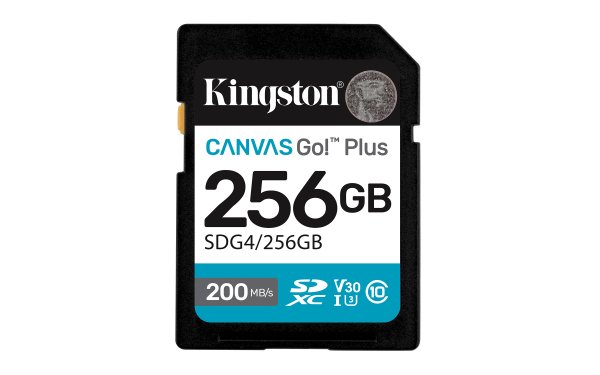 Kingston paměťová karta 256GB microSDXC Canvas Go Plus Gen4 C10 UHS-I U3?v=1750075202