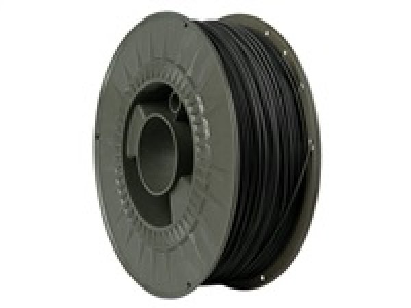 C-TECH Tisková struna (filament) ESSENTIAL LINE, PLA, černá, 1,75mm, 1kg