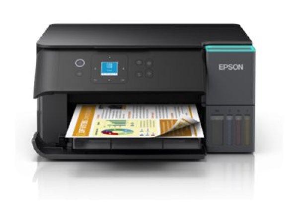 Epson EcoTank ET-2951 - Multifunkcní tiskárna - barva - tryskový - ITS - A4/Letter (média) - až 15 stran/min. (tisk) - 100 listy - Wi-Fi(ac), USB - cerná