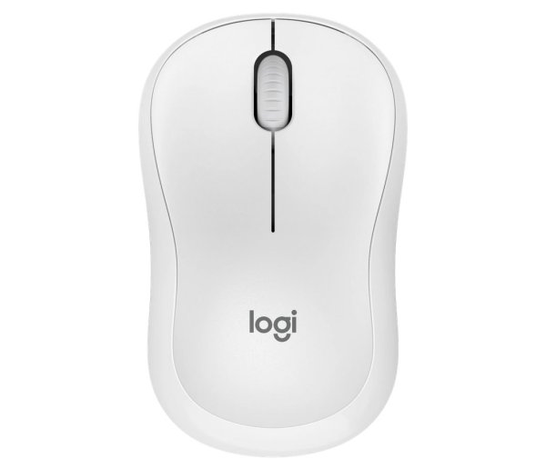Myš bezdrátová, Logitech M240 SILENT BLUETOOTH MOUSE, bílá, optická, 4000DPI