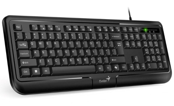 GENIUS klávesnice KB-118 II / Drátová/ Copilot/ USB/ černá/ CZ+SK layout