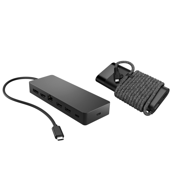 HP Universal USB-C Hub and Laptop Charger Combo-EURO