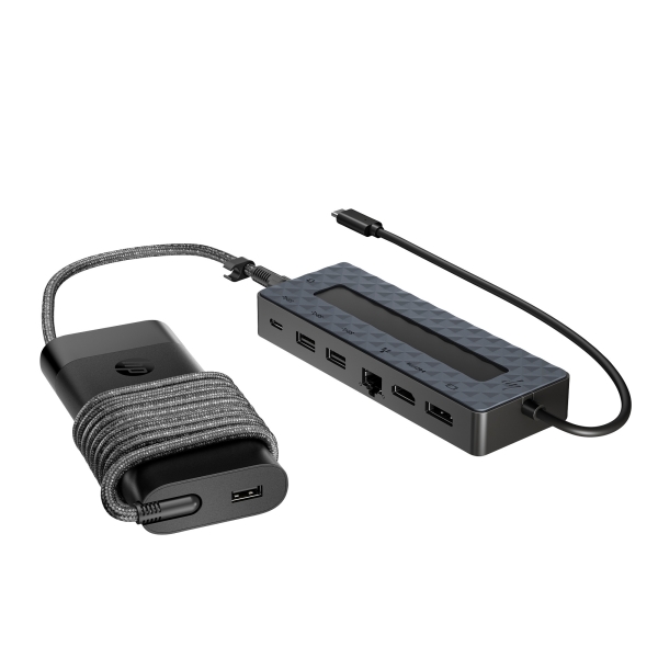 HP Universal USB-C Hub and Laptop Charger Combo-EURO