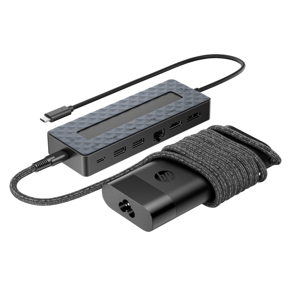 HP Universal USB-C Hub and Laptop Charger Combo-EURO