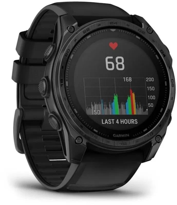 Garmin - Tactix 8 51mm Solar Sapphire DLC Titanium Black, EU