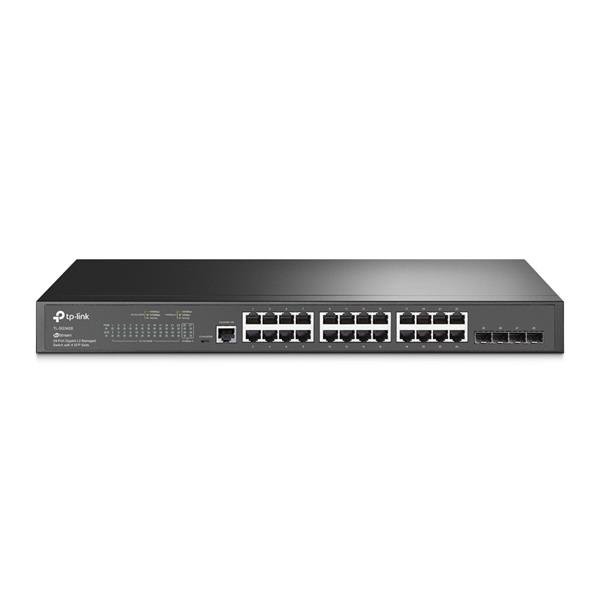 TP-Link OMADA JetStream switch TL-SG3428 (24xGbE, 4xSFP, 2xConsole, fanless)