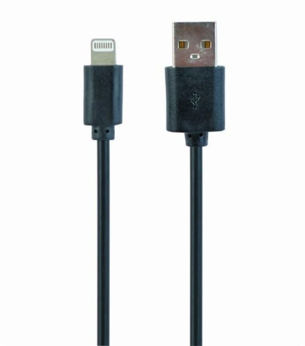 Gembird kábel nabíjací Lightning 8-pin (M) na USB 2.0 (M), 3 m, čierny?v=1762036806