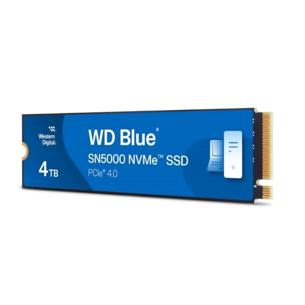 WD BLUE SSD NVMe 4TB PCIe SN5000, Gen4, (R:5500, W:5000MB/s)