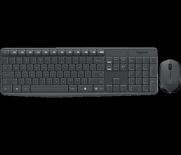 bezdrátový set Logitech Wireless Desktop MK235,CZ/SK