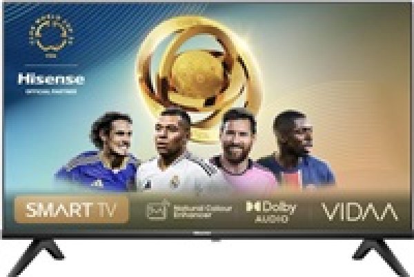 Hisense 32A4N 32" TV, HD Ready, DLED, WiFi, HDMI, USB, DTS, VIDAA Smart OS?v=1746043203