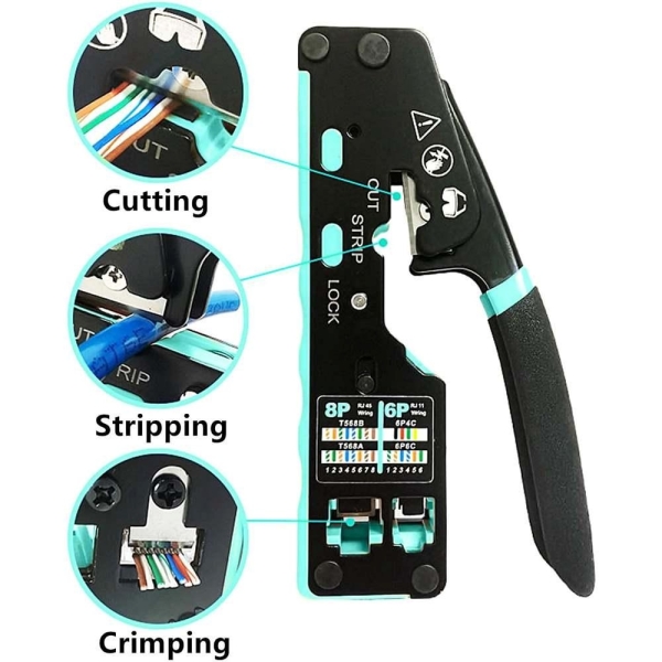 PremiumCord Kleště krimpovací pro konektory RJ45