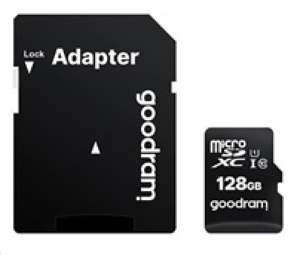 GOODRAM microSDXC karta 256GB M1AA (R:100/W:10 MB/s), UHS-I Class 10, U1 + Adapter?v=1755294004