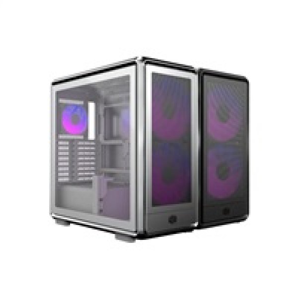 Cooler Master case MasterFrame 600 Mesh Black ARGB, Průhledná bočnice, ATX, 2x 200mm ARGB Fan, 1x 120mm ARGB Fan, Černá?v=1764920548