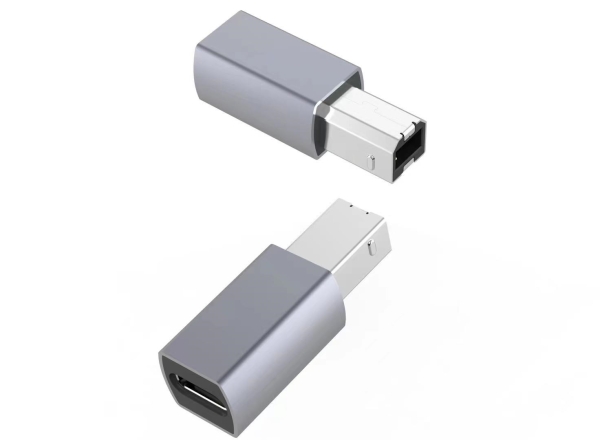 PremiumCord USB redukce USB C - USB2.0 B (F/M)