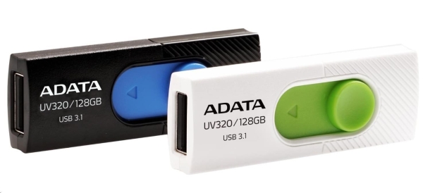 FlashDisk 32GB ADATA UV320 black/blue USB 3.0 (AUV320-32G-RBKBL)