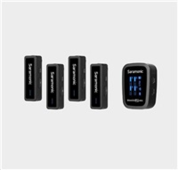 Saramonic Blink 500 Pro B8 2.4GHz 4-Ch Wireless Microphone System with Case and Onboard recording?v=1747921103