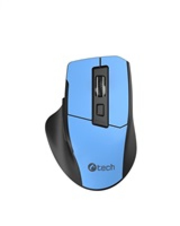 C-TECH Ergo WLM-05/Ergonomická/Optická/Bezdrátová USB/Modrá