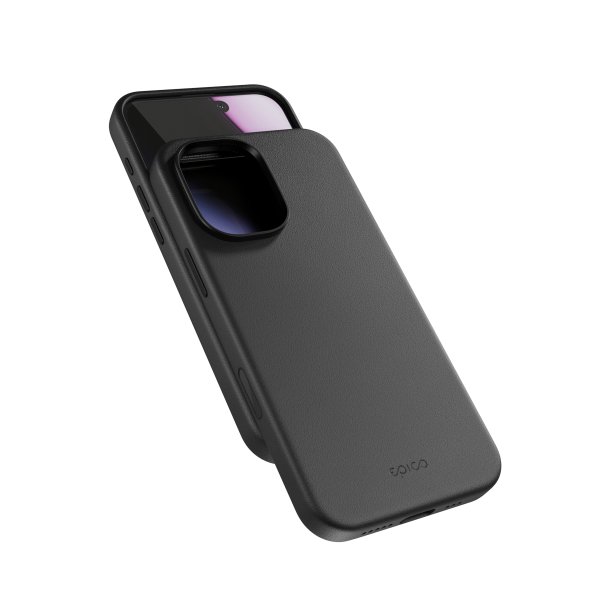 Epico Leather Mag+ Case iPhone 17 - černá?v=1759959604