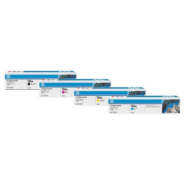 Toner HP CF341A, HP 126A (3x1 000 stran)