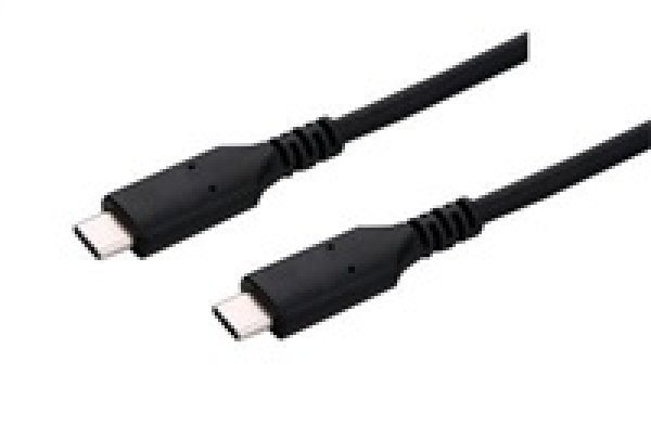 C-TECH kabel USB 4.0, Type-C (CM/CM), PD 100W, 40Gbps, 0,5m, černý?v=1746216001