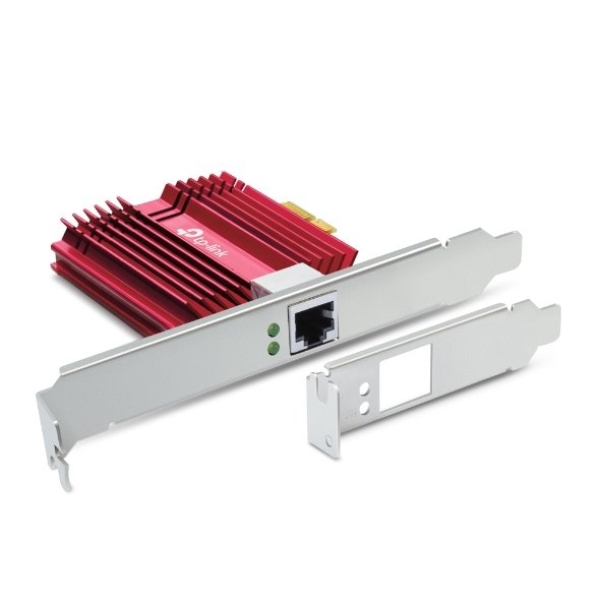 TP-Link TX401 PCIe adapter (1xPCIe3.0,1x10GbE)