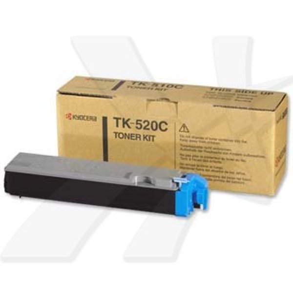 Toner KYOCERA TK-520, 1T02HJAEU0 azurový (4 000 stran)