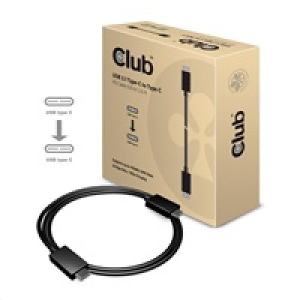 Club3D Kabel USB 3.1 typ C Gen2 4K60Hz UHD Power Delivery 100W, (M/M), 80cm?v=1746684005