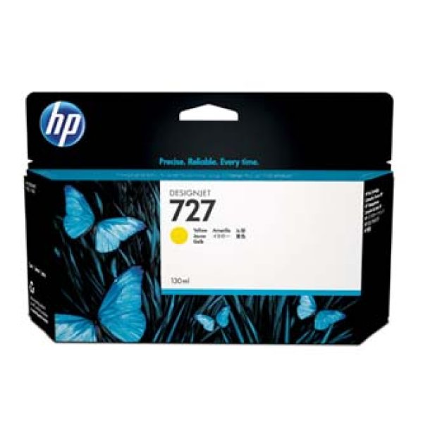 Náplň HP No.727, B3P21A žlutá (130 ml)