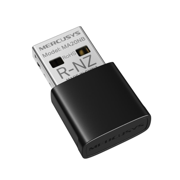 MERCUSYS MA20NB WiFi5 USB nano adapter (AC650,2,4GHz/5GHz,Bluetooth5.0,USB2.0)