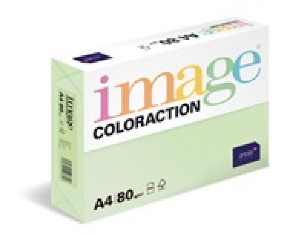 Xerografický papír Coloraction, Jungle, A4, 80 g/m2, světle zelený, 100 listů, vhodný pro inkoustový tisk